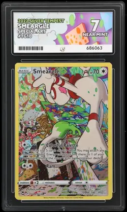 Pokemon TCG Smeargle TG10/TG30 Silver Tempest Trainer Gallery ACE 7 - Image 1