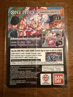 Bandai Namco One Piece CCG Monkey.D.Luffy US Voyage Promo Foil Card P-055 - Image 2