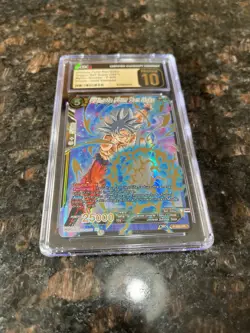 Ultimate Form Son Goku GOLD STAMP Foil Dragon Ball Super Card | CGC 10 PRISTINE - Image 4