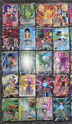 Dragon Ball Super Premium 2021 Anniversary EX19 35 Cards Fresh Non Holo NM/M - Image 2