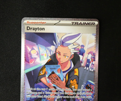 Pokemon Card - Drayton 244/191 Surging Sparks - Special Illustration Rare - NM ⭐ - Image 2