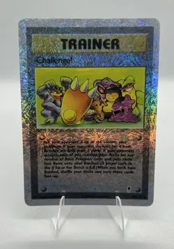 Challenge! Pokemon Trainer Card 106/110 Legendary Collection Reverse Holo 2002 - Image 1