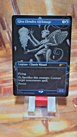 MTG Glen Elendra Archmage #2171 🌈 Foil Borderless Secret Lair Drop - Image 1