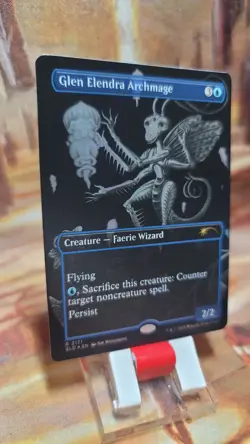 MTG Glen Elendra Archmage #2171 🌈 Foil Borderless Secret Lair Drop - Image 2