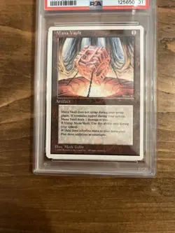 MTG Mana Vault - 4th Edition Regular Rare - Image 3