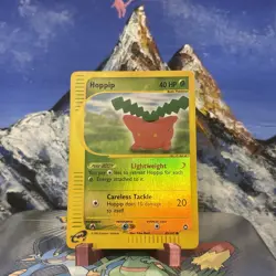 Hoppip - 083/147 Pokemon Aquapolis - Reverse Holo E Reader ✨ Damaged - Image 1
