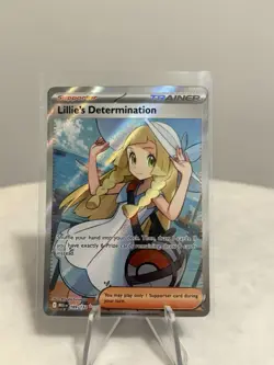 Pokemon TCG Mega Evolution Full Art Trainer Lillie's Determination SAR 169/132 - Image 1