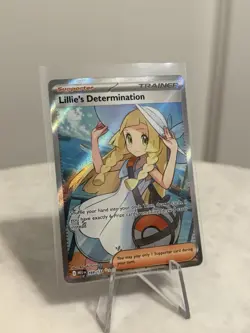 Pokemon TCG Mega Evolution Full Art Trainer Lillie's Determination SAR 169/132 - Image 2