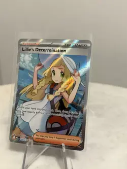 Pokemon TCG Mega Evolution Full Art Trainer Lillie's Determination SAR 169/132 - Image 3