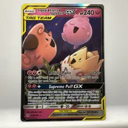 Togepi Cleffa Igglybuff GX 143/236 TAG TEAM Pokemon Card (Lightly Played!!!) - Image 1