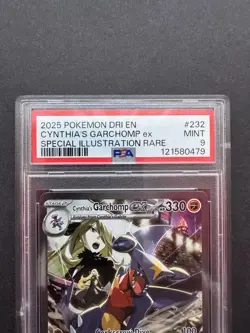 *PSA 9* Cynthia’s Garchomp ex 232/182 SIR - Destined Rivals - Mint Pokemon Card - Image 2