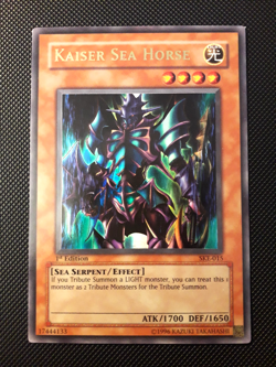 Yu-Gi-Oh! Kaiser Sea Horse, SKE-015, Ultra Rare, 1. Edition, Englisch, Near Mint - Image 1