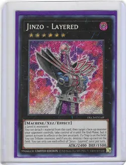 Jinzo - Layered DLCS-EN149 - Secret Rare - Near Mint - Limited Yugioh - Image 1