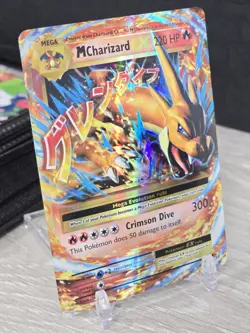 Pokemon Card TCG M Charizard EX 13/108 XY Evolutions 2016 Holo Mega Rare - Image 1