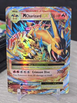Pokemon Card TCG M Charizard EX 13/108 XY Evolutions 2016 Holo Mega Rare - Image 3