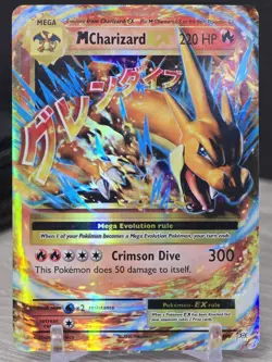 Pokemon Card TCG M Charizard EX 13/108 XY Evolutions 2016 Holo Mega Rare - Image 5