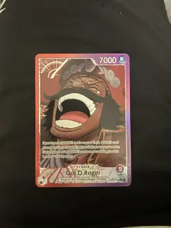 Namco Gol.D.Roger Alternate Art Foil Leader Card OP13-003 One Piece CCG 7000 - Image 2