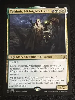 MTG Murders at Karlov Manor Tolsimir, Midnight's Light 0236 NM Rare - Image 1