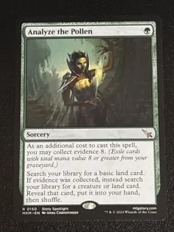 MTG Murders at Karlov Manor Analyze the Pollen 0150 NM Rare - Image 1