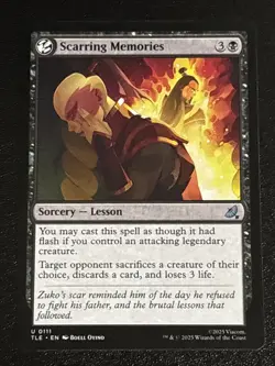 MTG Avatar: The Last Airbender: Eternal-Legal Scarring Memories 0111 NM - Image 1