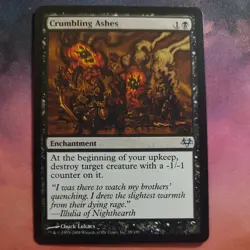 MTG Crumbling Ashes x1 - *NM* - Eventide - Image 1