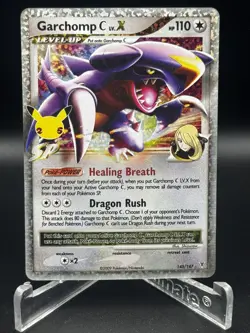Pokemon TCG Celebrations: Classic Collection #145/147 Garchomp C LV.X NM - Image 1