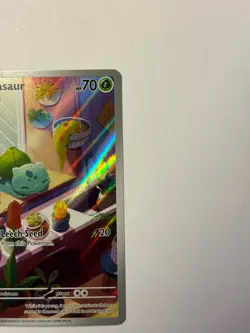 Bulbasaur 143/142 Stellar Crown Illustration Rare Pokemon NM - Image 2