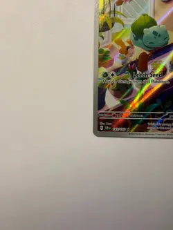 Bulbasaur 143/142 Stellar Crown Illustration Rare Pokemon NM - Image 4
