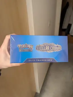 Pokemon TCG Stellar Crown Elite Trainer Box ETB - Factory Sealed - Noctowl Promo - Image 3