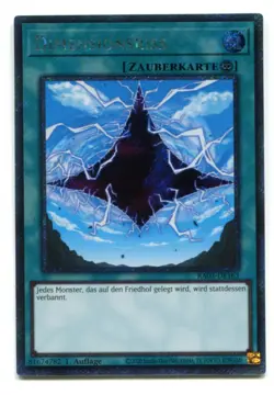 Yu-Gi-Oh! Dimensionsriss Platinum Secret Rare RA03-DE163 - Image 1