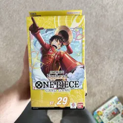 One Piece TCG Egghead Starter Deck ST-29 (SEALED) – Bandai – English – Luffy - Image 1