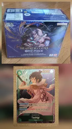 One Piece OP-14 + TASHIGI OP14-029 AR - Booster BOX - ENG SEALED 🇬🇧 - Image 1