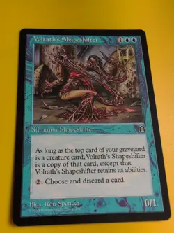 Volrath's Shapeshifter. Stronghold. Magic the Gathering Card. - Image 2