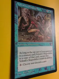 Volrath's Shapeshifter. Stronghold. Magic the Gathering Card. - Image 4