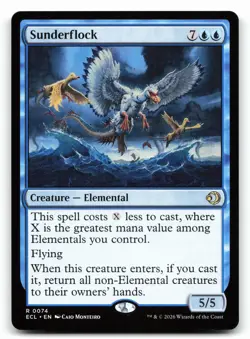 Sunderflock #74 Lorwyn Eclipsed - Image 1
