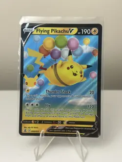 Flying Pikachu V Pokemon Celebrations 25th Anniversary NM - Image 1