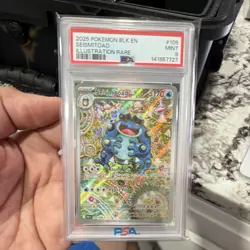 Pokemon TCG Seismitoad 105/086 Sv: Black Bolt Illustration Rare Holo 170 HP - Image 1