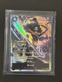 Brook OP06-092 EN ONE PIECE TCG 2024 Championship TOP PLAYER Mint - Image 4