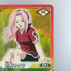 " Sakura Haruno " Nin-27 Naruto Card Game 2004 Bandai TCG Japanese F/S - Image 2