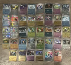 Pokemon TCG Black Bolt & White Flare Pokeball Lot of 38 Cards - NM/M - Image 1