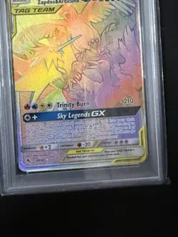 Pokemon TCG - Hidden Fates - Moltres & Zapdos & Articuno GX - 69/68 - PSA 10 - Image 5