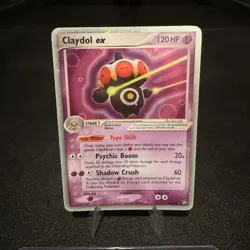 Claydol ex 93/108 - Power Keepers Holo - Pokemon TCG 2007 vintage - Image 1