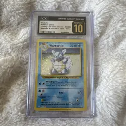 2023 Pokemon Classic Collection Wartortle Holo CLB 002/034 CGC 10 pristine - Image 1