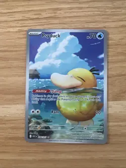 Pokemon TCG Ascended Heroes Psyduck Art Rare 226/217 Near Mint Pack Fresh - Image 3