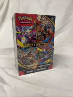 Pokemon TCG ME01 Mega Evolution Booster Bundle Sealed New - Image 1