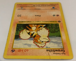 Growlithe 28/102 1st Edition Base Set WOTC Vintage Pokemon Card - Image 5