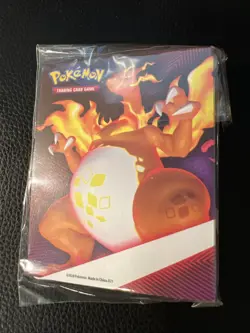 Sealed Pikachu & Charizard VMAX Mini Binder 60 Card Portfolio Pokemon TCG NEW - Image 2