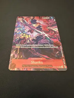 NM Shanks OP09-004 English Version 2nd Anniversary Set One Piece Card Game - Image 2