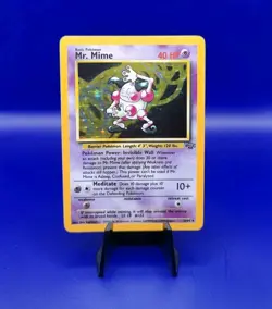 Mr Mime 6/64 Jungle Set Holo Rare Pokemon Card Nintendo Pokemon TCG WOTC 1999 NM - Image 1