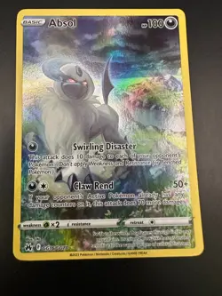 Pokemon TCG Absol Crown Zenith Galarian Gallery Holo Card GG16/GG70 - Image 1